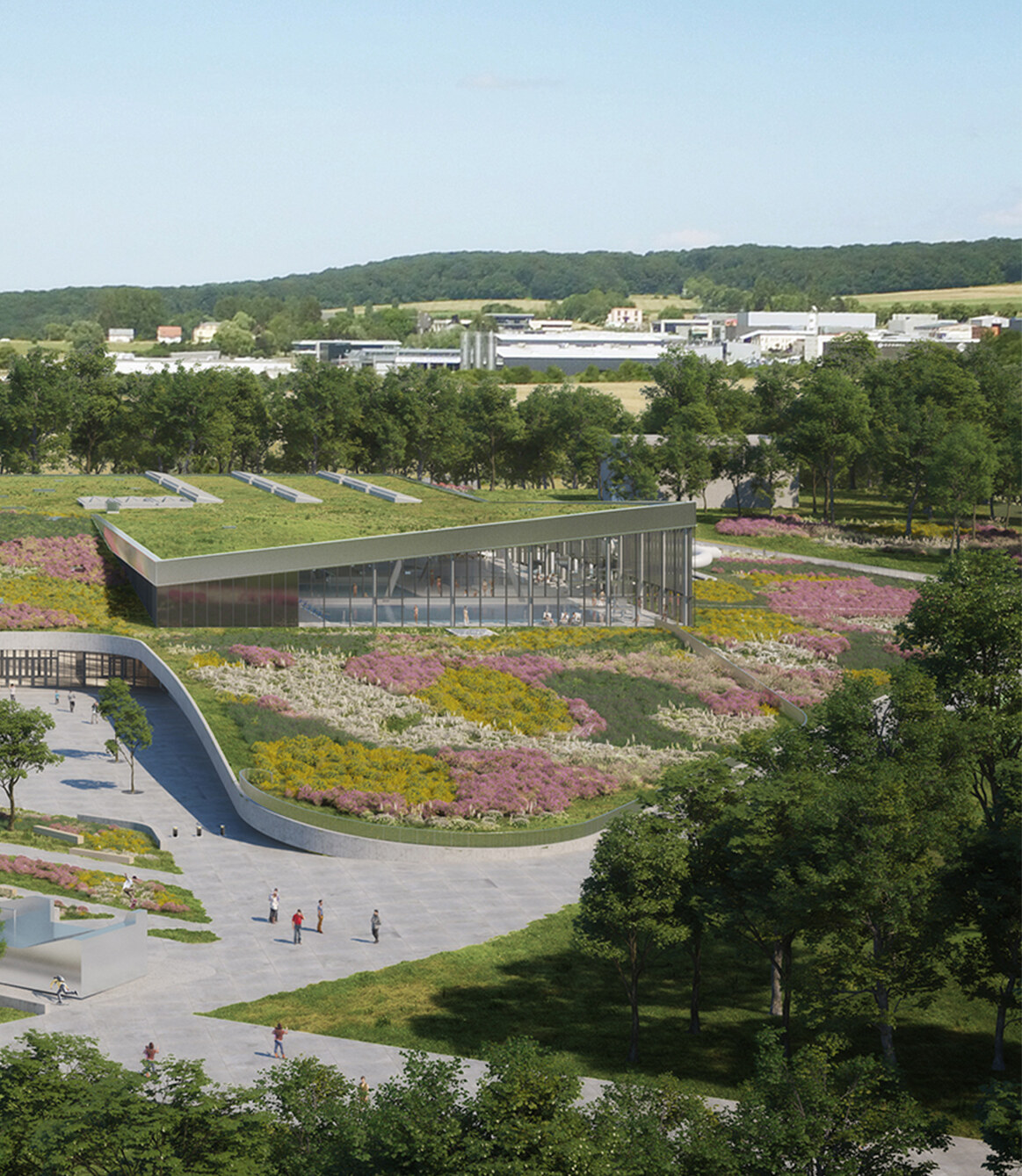 Vertical Velodrome Landscape